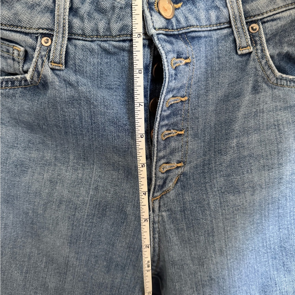 Joe’s “The Wyatt” High-Rise size29 raw hem button front Denim